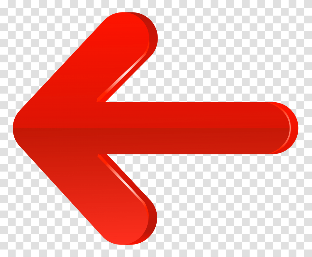 Arrow Left Red Clip Art Gallery, Logo, Trademark Transparent Png