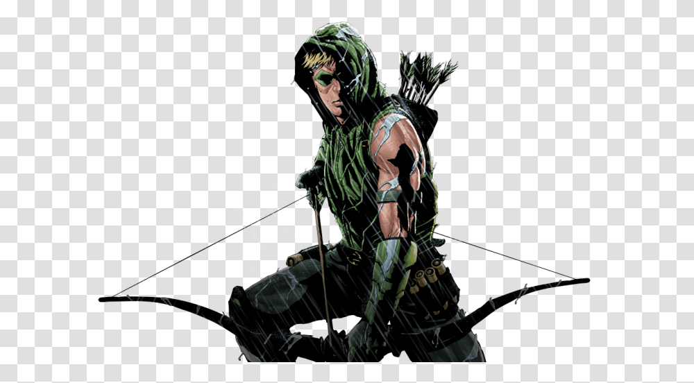 Arrow New 52 Green Arrow Comic, Person, Human, Bow Transparent Png