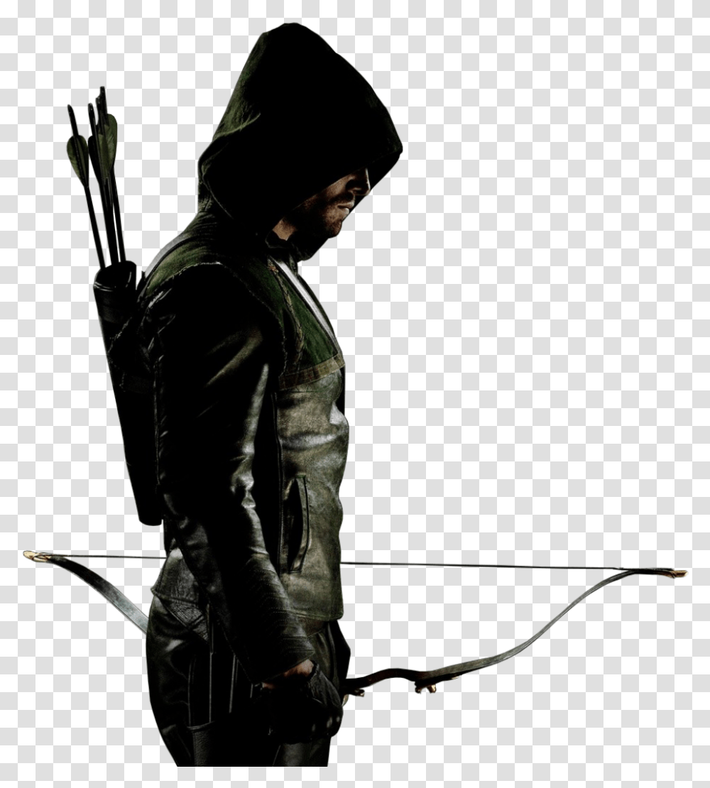 Arrow Oliver Queen, Bow, Person, Human, Archery Transparent Png