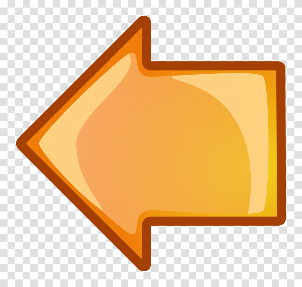 Arrow Orange Left Icons, Lighting, Food, Label Transparent Png