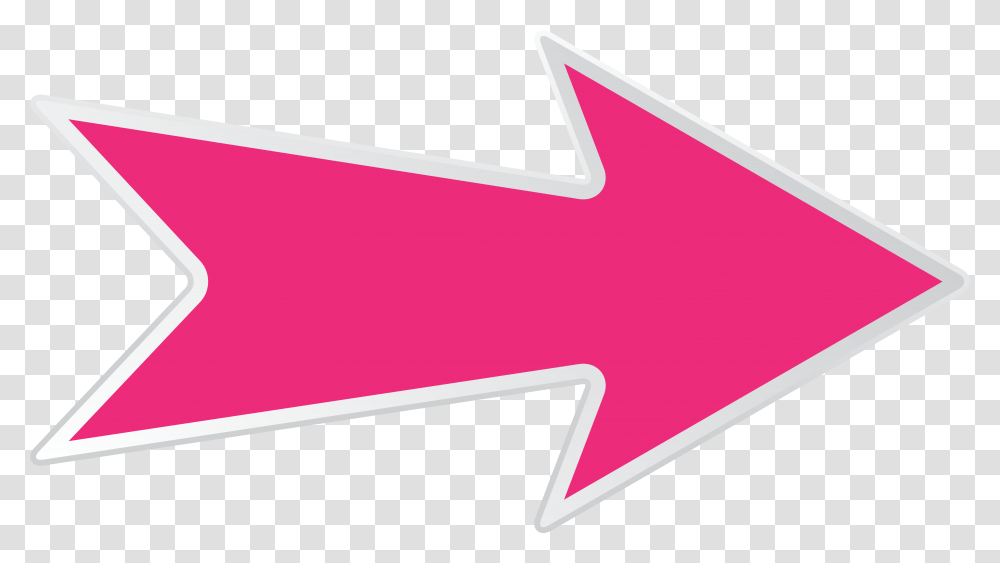 Arrow Pink Right Clip Art Image Pink Arrow Background, Logo, Label Transparent Png