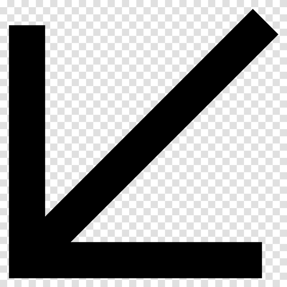 Arrow Pointing Down Left Download Arrow Pointing Down Left, Gray, World Of Warcraft Transparent Png