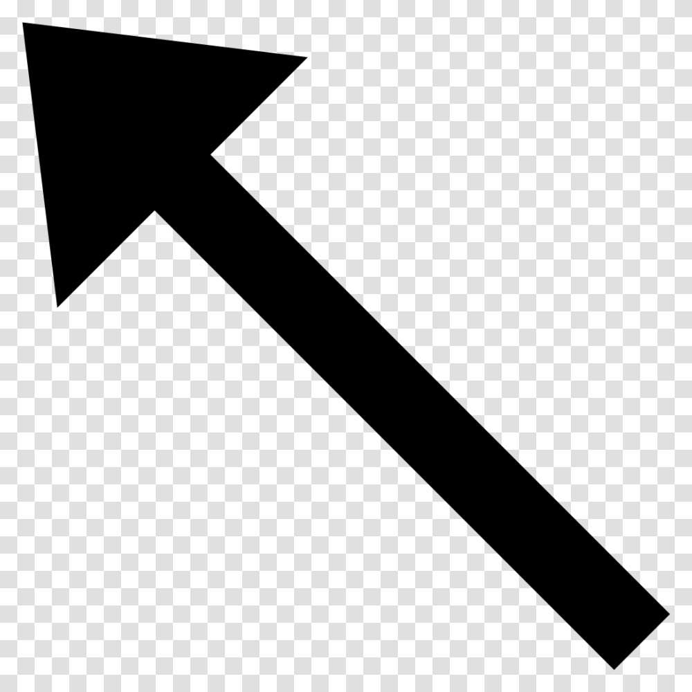 Arrow Pointing Up And To The Left, Gray, World Of Warcraft Transparent Png