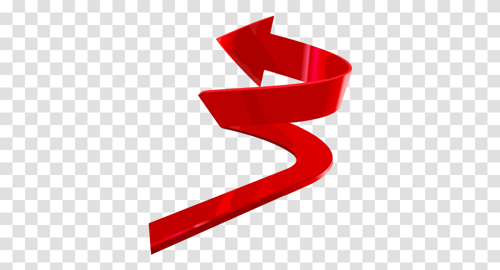 Arrow Red Upward Spiraling Arrow, Art, Symbol Transparent Png
