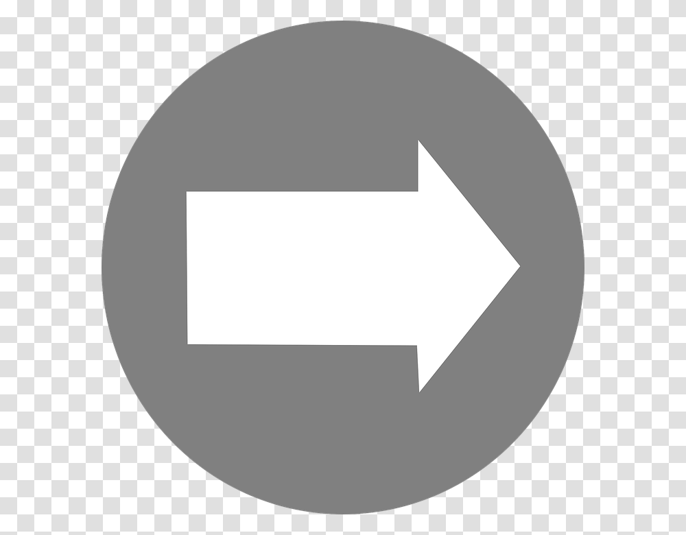 Arrow Right Circle Sign Symbol Next Marker White Arrow Vector Free, Road Sign, Label Transparent Png