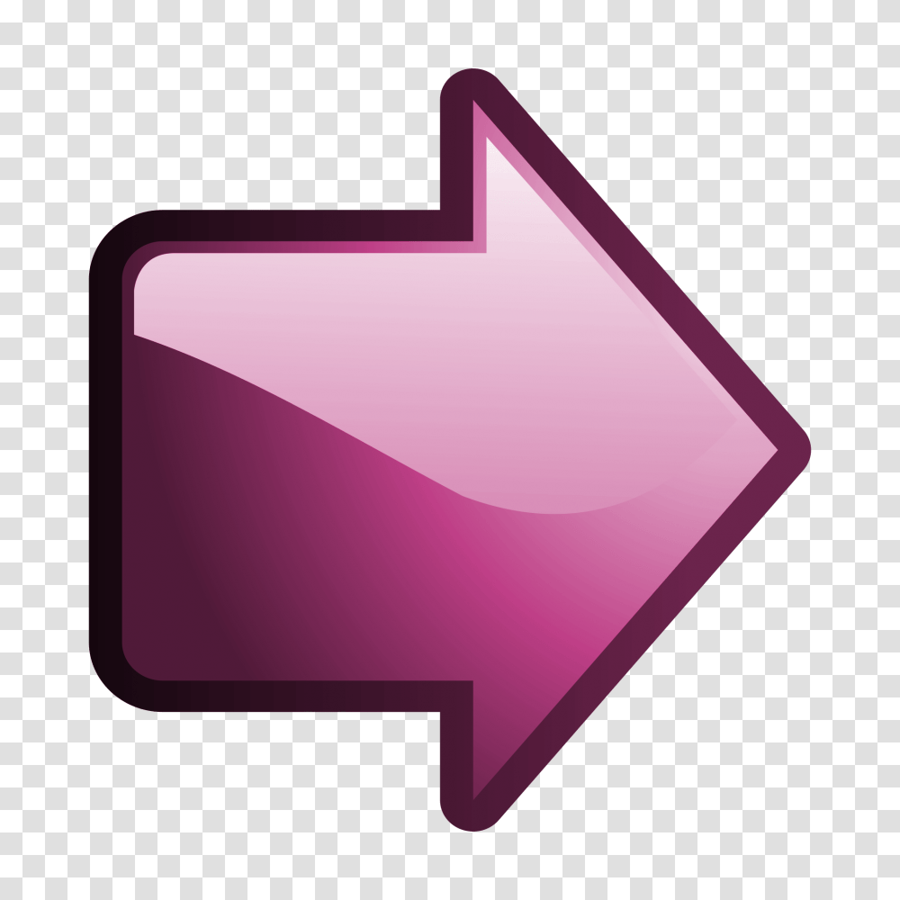 Arrow Right Pink, Purple, Mailbox, Letterbox, Lighting Transparent Png