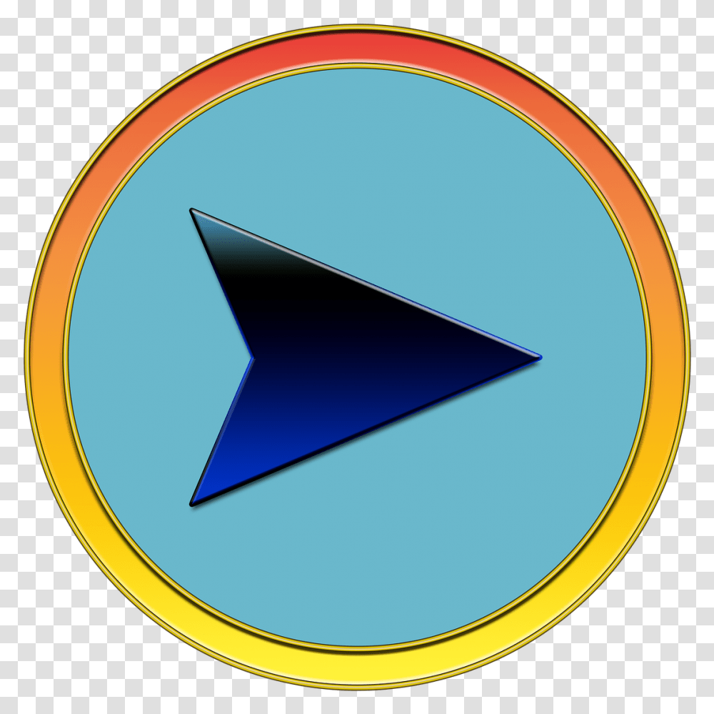 Arrow Right Play Free Image On Pixabay Vertical, Symbol, Star Symbol, Disk Transparent Png