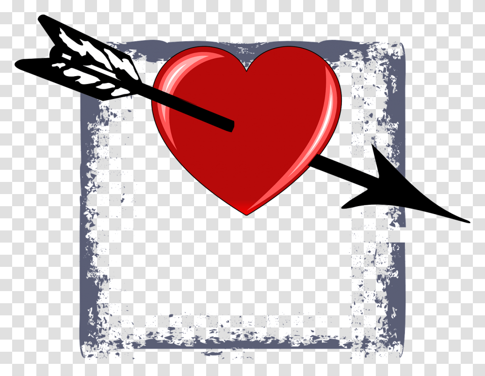 Arrow San Valentin, Heart Transparent Png