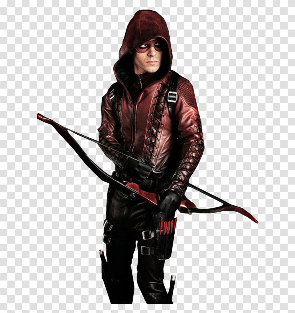 Arrow Season 2 Costume, Person, Human, Bow, Archery Transparent Png