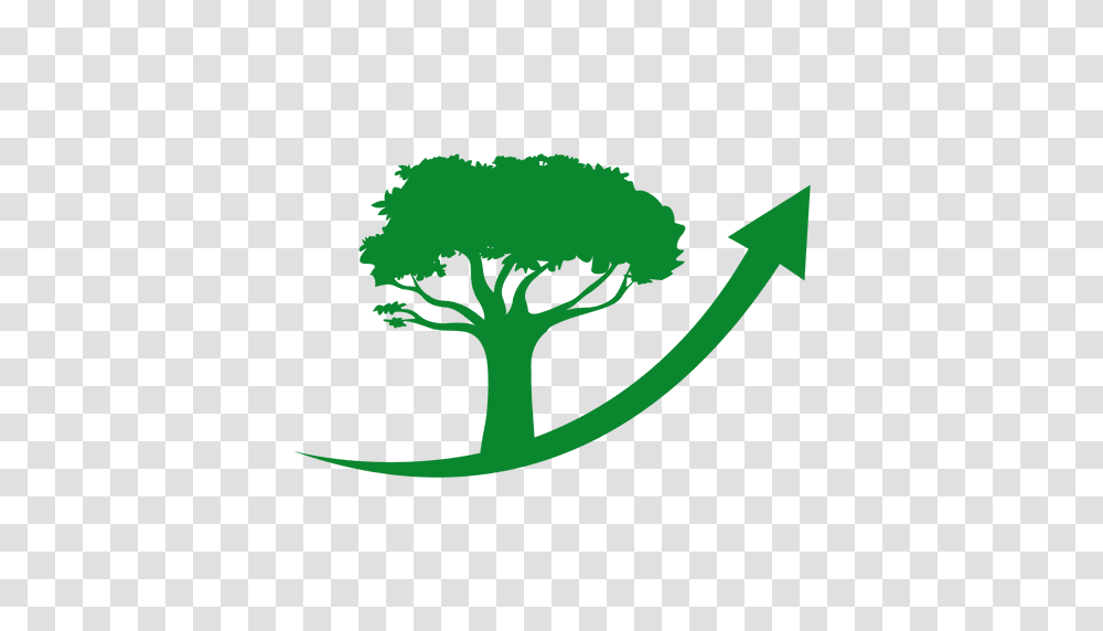 Arrow Tree Logo, Plant, Green, Vegetable, Food Transparent Png