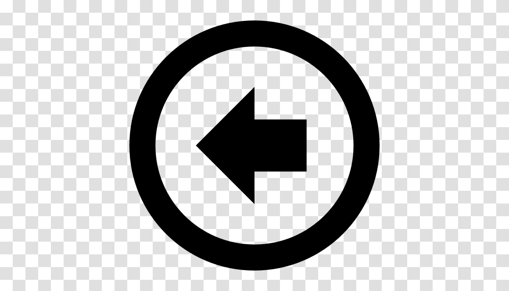 Arrow With Circle Le Arrow Circle Circulation Icon With, Gray, World Of Warcraft Transparent Png