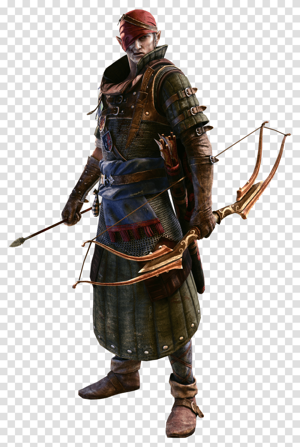 Arrowarcherybow And Arrowranged Weaponfictional Witcher 2 Iorveth, Person, Human, Sport, Sports Transparent Png