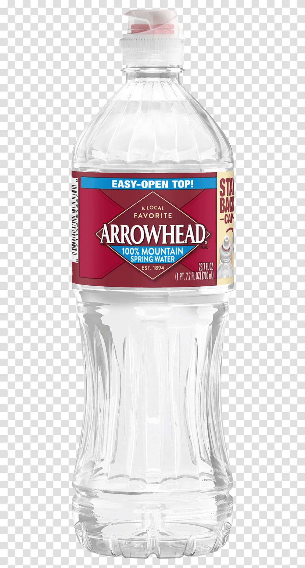Arrowhead Water, Bottle, Mineral Water, Beverage, Water Bottle Transparent Png