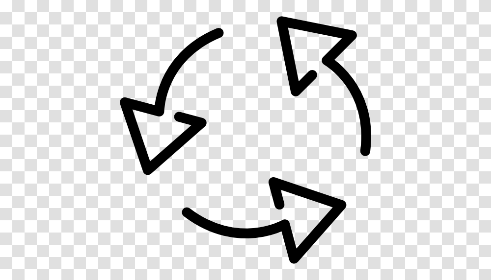 Arrows Arrow Recycle Nature Container Recycling Symbol, Gray, World Of Warcraft Transparent Png