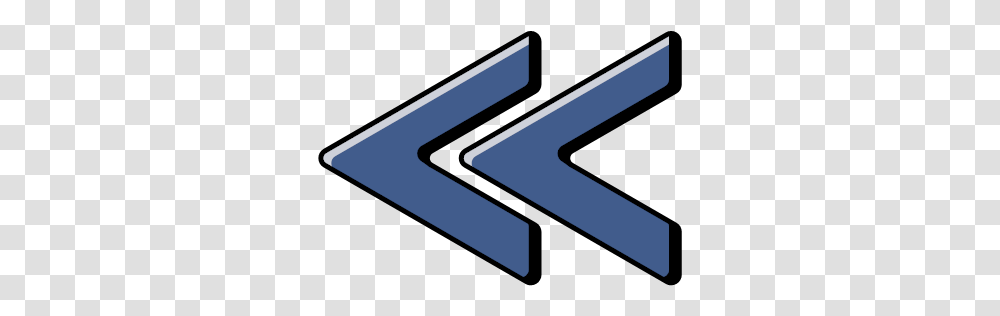 Arrows Back Backwards Blue Repeat Icon Music Player Controls, Symbol, Emblem, Logo, Trademark Transparent Png
