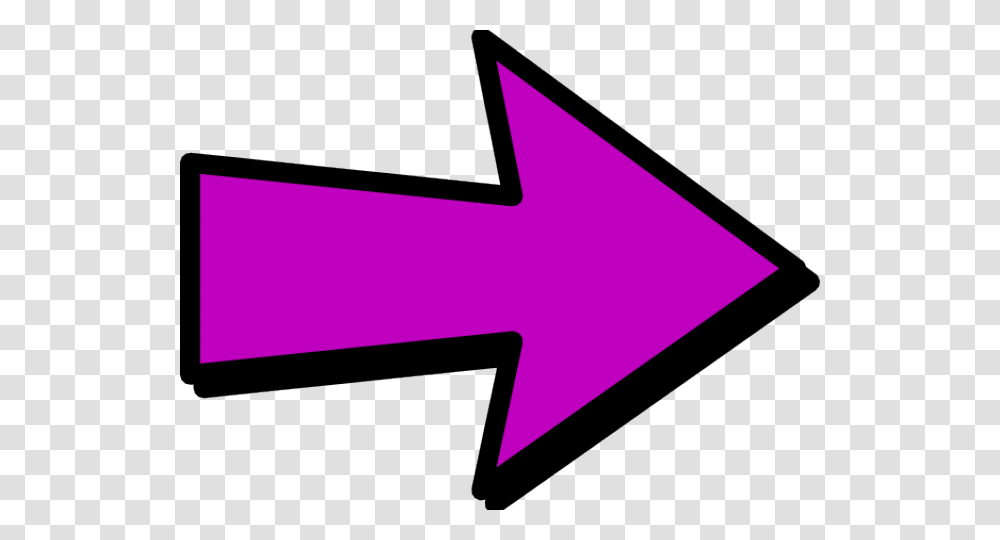 Arrows Clipart Purple Right Arrow Clip Art, Logo, Triangle, Star Symbol Transparent Png