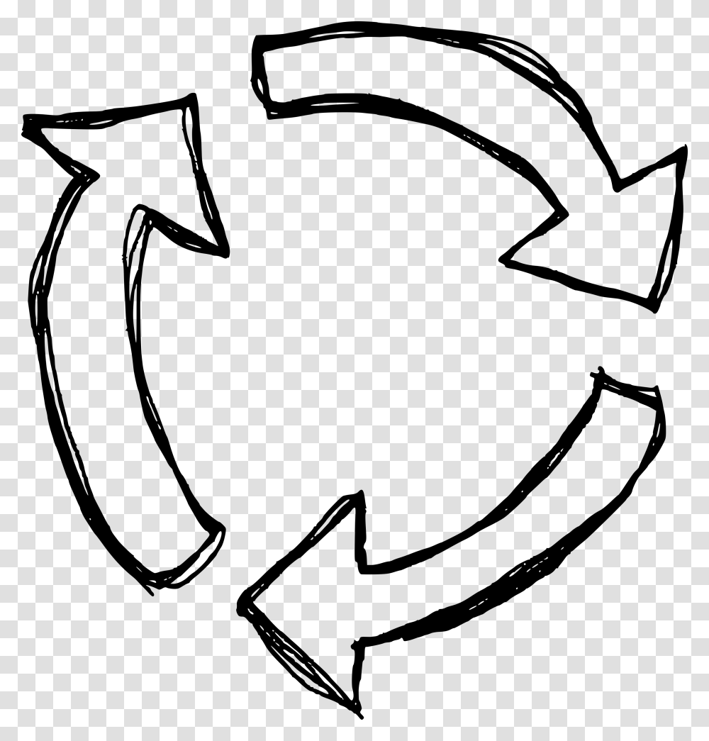 Arrows In A Circle, Gray, World Of Warcraft Transparent Png