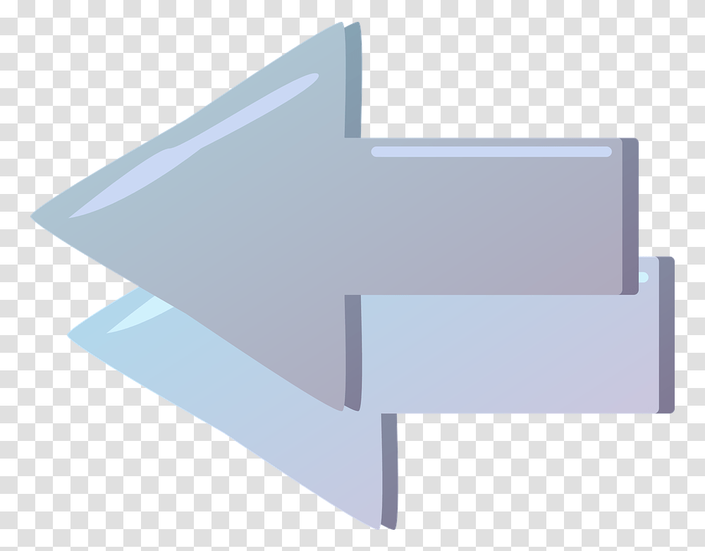 Arrows Left Gray Free Vector Graphic On Pixabay Tanda Panah Kiri Kanan, Mailbox, Letterbox, Furniture, Foam Transparent Png