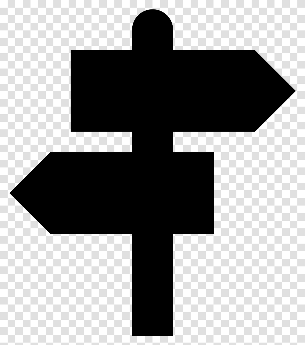 Arrows Pointing In Opposite Directions, Gray, World Of Warcraft Transparent Png
