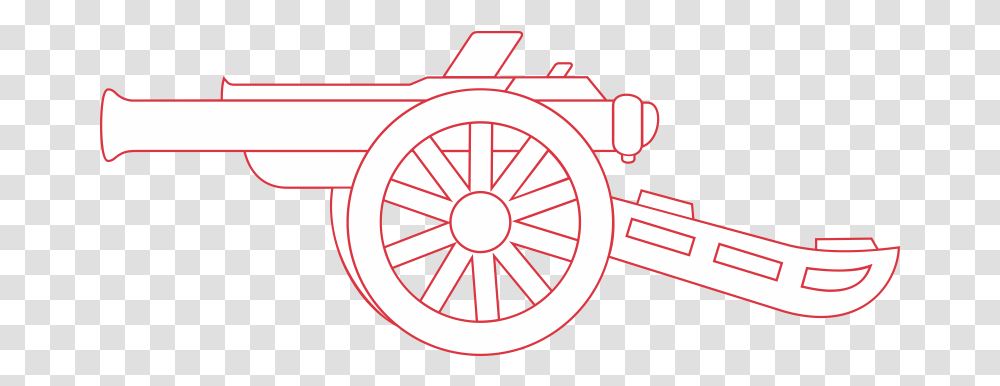 Arsenal Classic Arsenal Logo, Machine, Spoke, Wheel, Gun Transparent Png