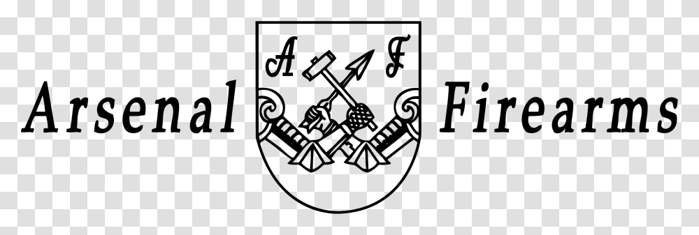 Arsenal Firearms Logo, Stencil, Alphabet Transparent Png