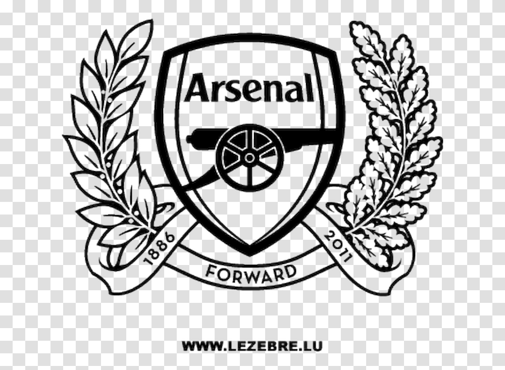 Arsenal Football Club Sticker Arsenal Fc Logo, Symbol, Emblem, Trademark Transparent Png
