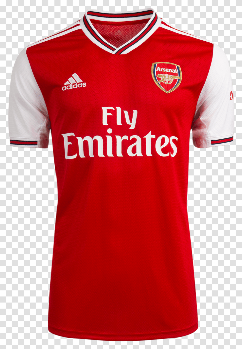 Arsenal Home Jersey 201920 Ez Football Hong Kong Shirt, Clothing, Apparel, Dress Transparent Png
