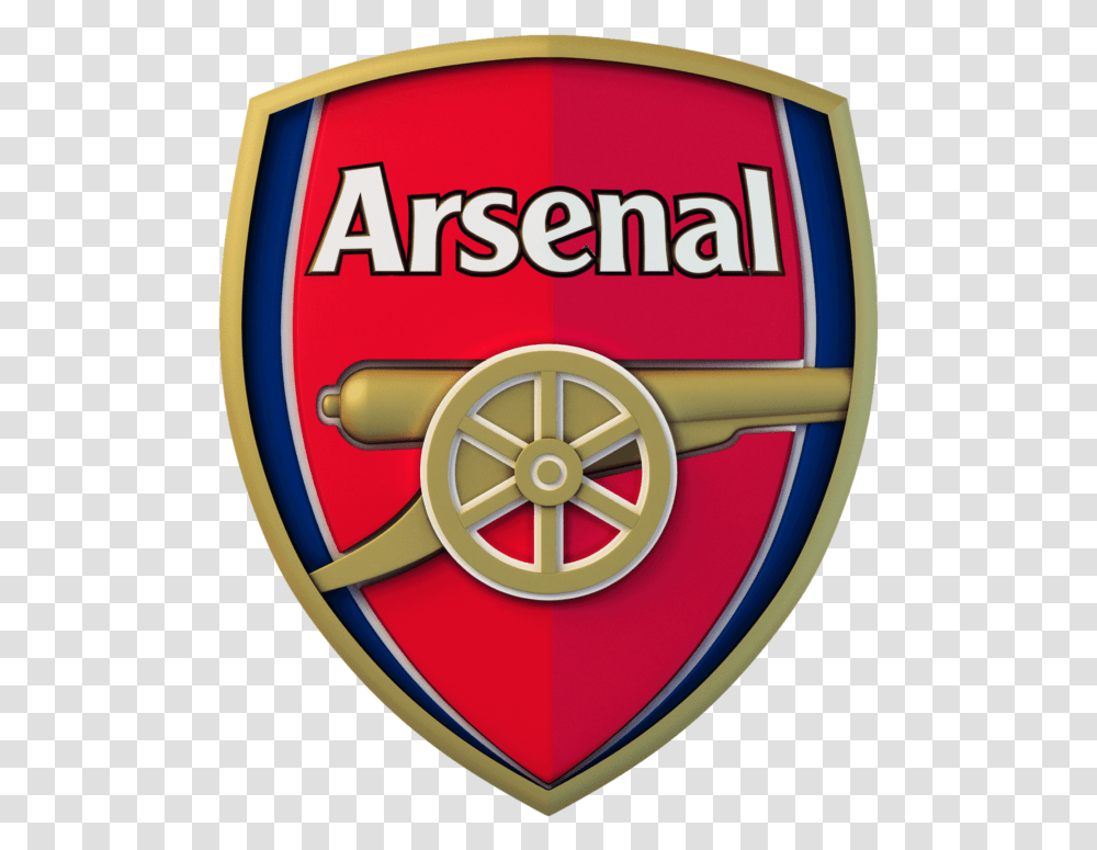 Arsenal Logo Symbol Arsenal Stl Model Grb Stl Arsenal 3d Logo Arsenal 3d, Armor, Shield Transparent Png