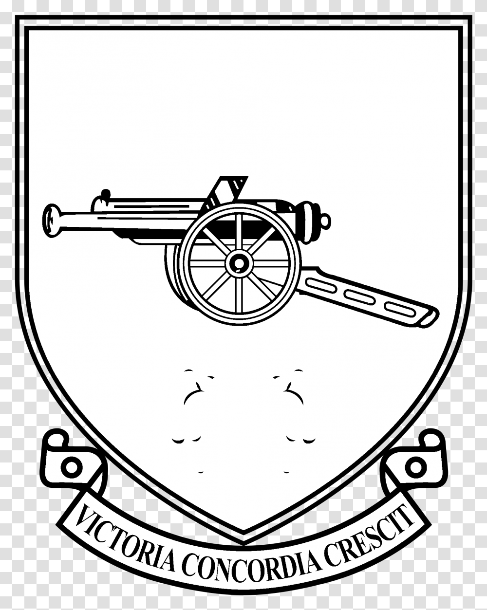 Arsenal Retro Logo, Armor, Weapon, Weaponry, Machine Transparent Png