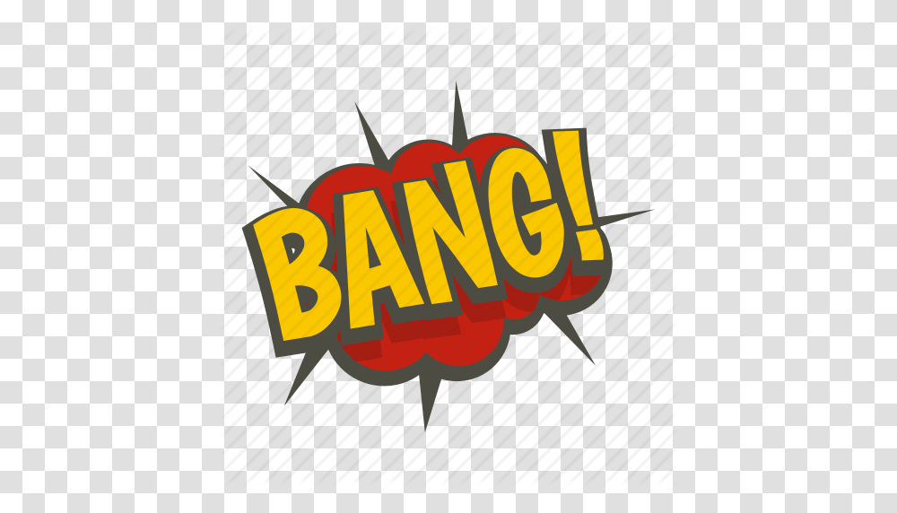 Art Bang Comic Exclamation Expression Text Word Icon, Label, Hand, Alphabet Transparent Png