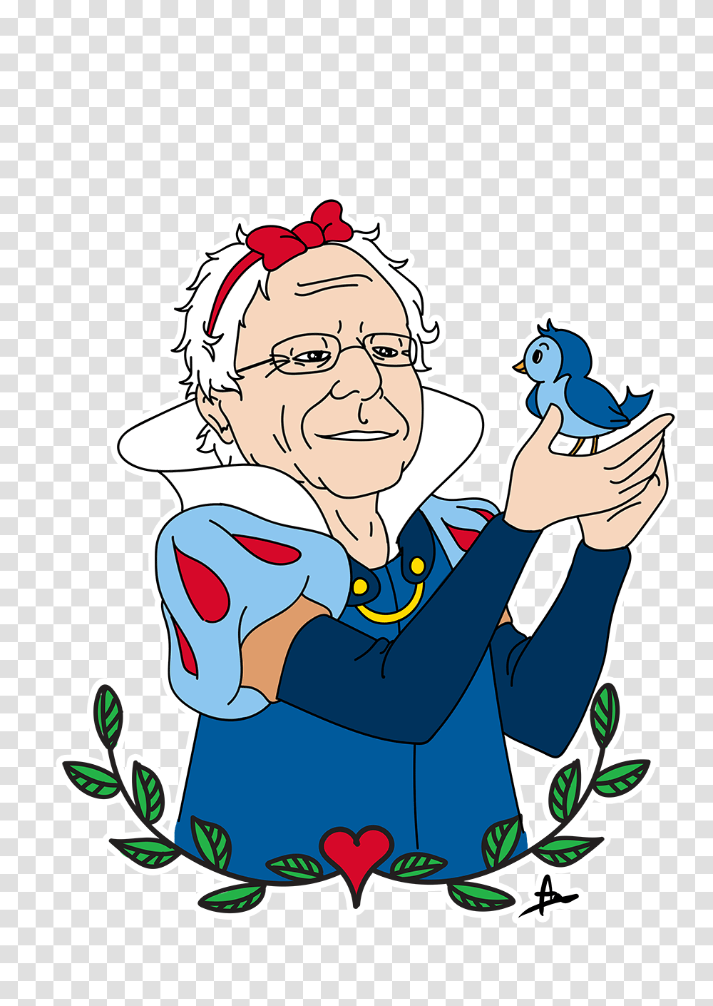 Art Bernie Sanders Real Life Disney Princess Feelthebern, Person, Face Transparent Png