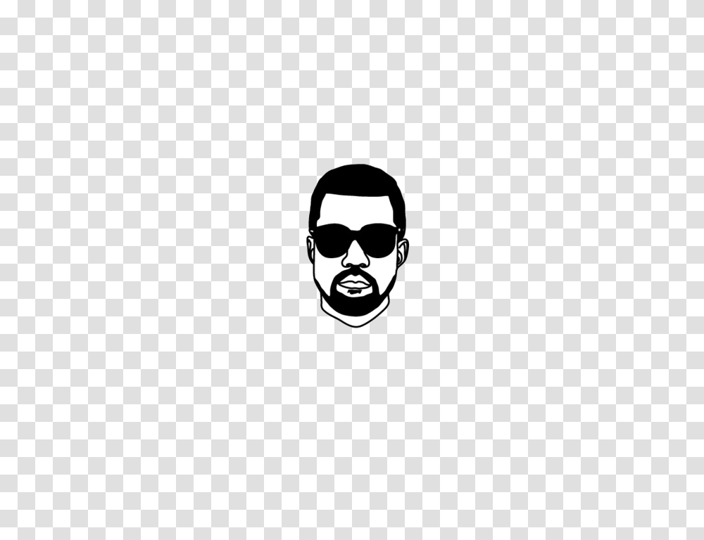 Art Black And White Kanye Kanye West Graphic Graphic, Sunglasses, Accessories, Accessory, Face Transparent Png