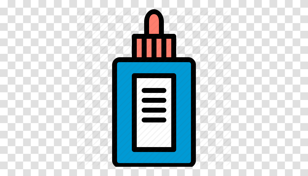 Art Bottle Crafts Education Glue Paste Supplies Icon, Label, Sticker, Alphabet Transparent Png