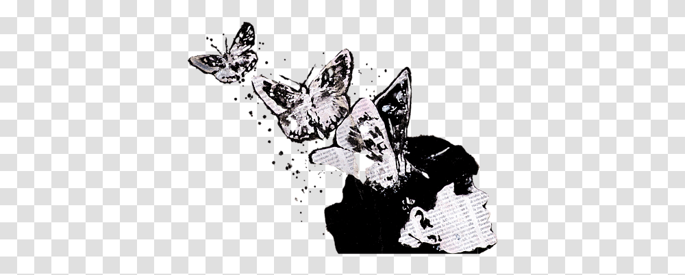 Art Butterfly Graffiti, Crystal, Flower, Plant, Person Transparent Png