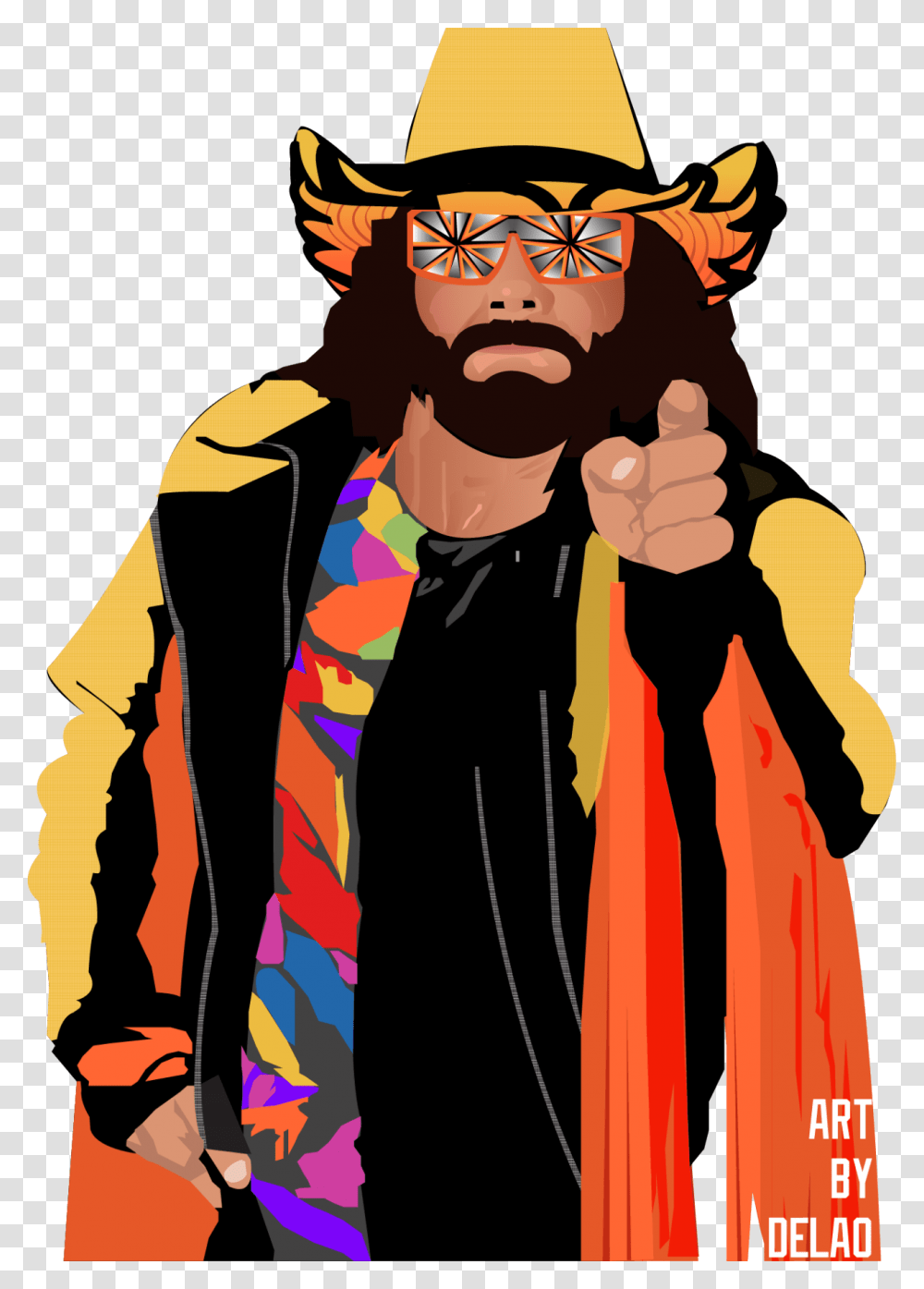 Art By, Person, Performer, Pillar Transparent Png