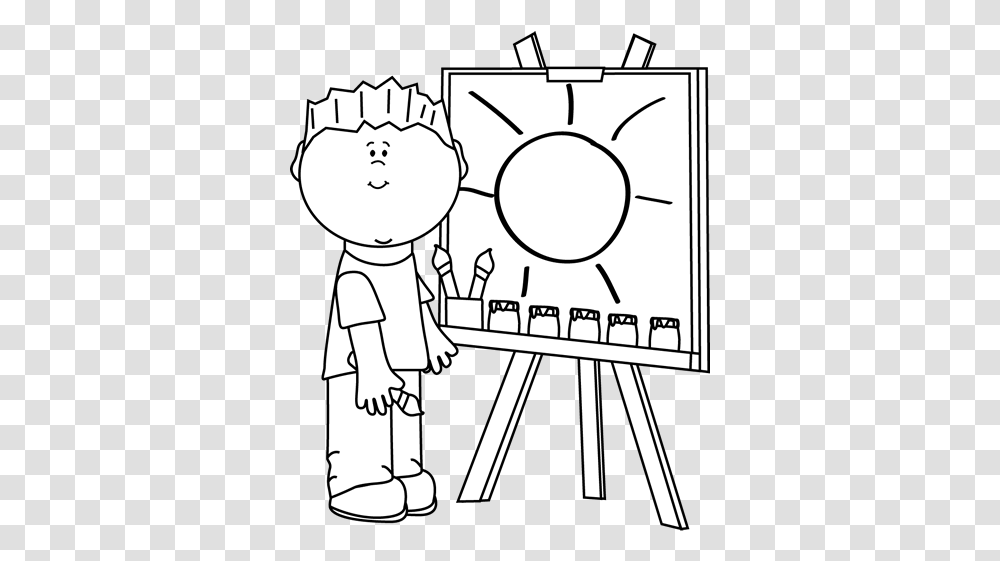 Art Class Black And White Paint Pictures Black And White, Text, Poster, White Board, Alphabet Transparent Png