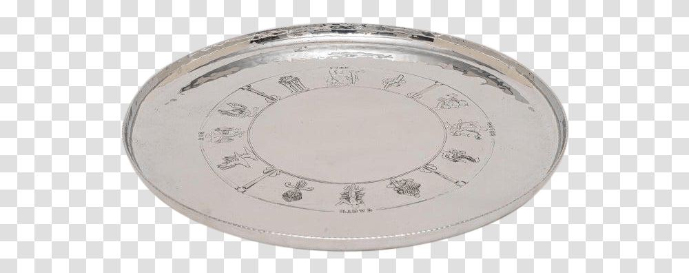 Art Deco 1920 30s Polished Aluminum Tray By Everlast Earth Air Fire Water Measuring Instrument, Dish, Meal, Food, Platter Transparent Png