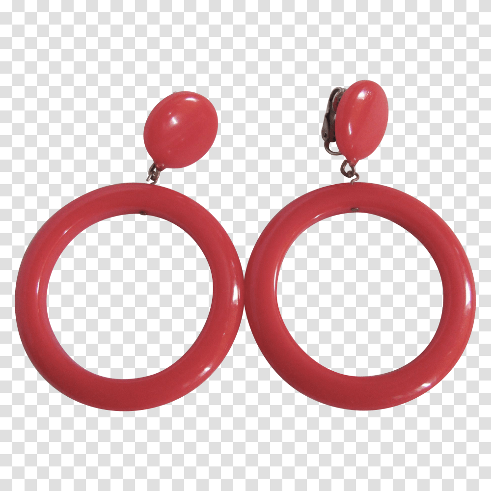 Art Deco Early Plastic Large Scale Clip Earrings From Colleyo, Accessories, Accessory, Jewelry, Locket Transparent Png