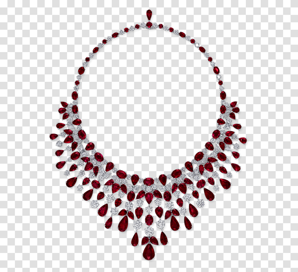 Art Deco Ruby And Diamond Choker Necklace, Jewelry, Accessories, Accessory, Collar Transparent Png