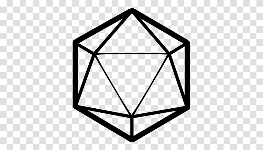 Art Dice Dungeons System Dragons D20 D20 Logo, Star Symbol, Utility Pole, Triangle, Pattern Transparent Png