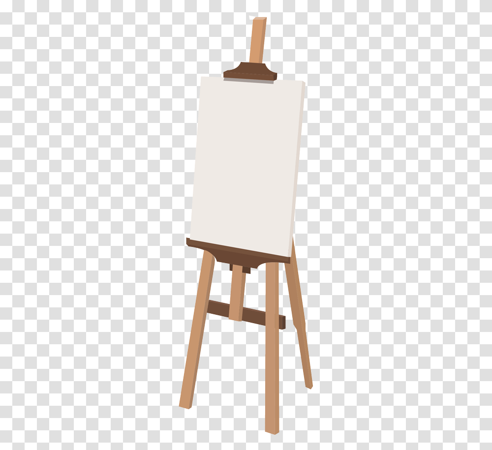 Art Easel Back Of Canvas Stand, White Board, Lamp, Home Decor Transparent Png