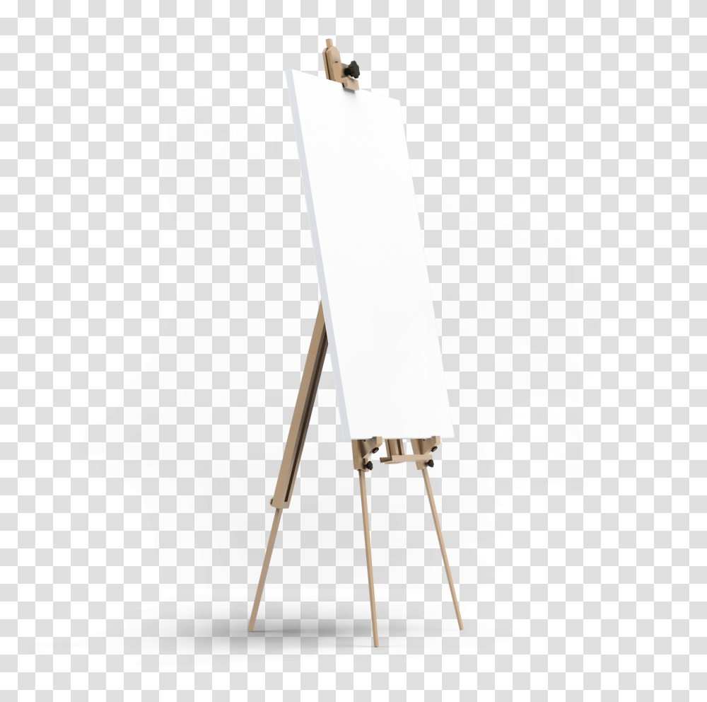 Art Easel Canvas Portrait Banner, Bow, Lamp, Candle, White Board Transparent Png