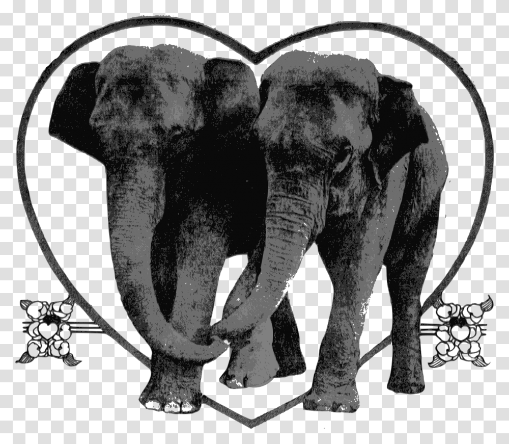 Art Elephant Lover, Mammal, Animal, Wildlife, Painting Transparent Png