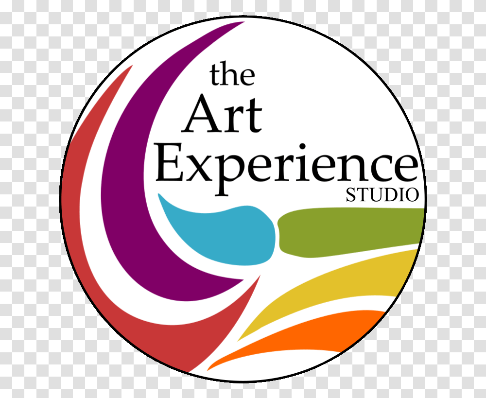 Art Experience Round Logo No Background Circle, Symbol, Trademark, Badge, Text Transparent Png