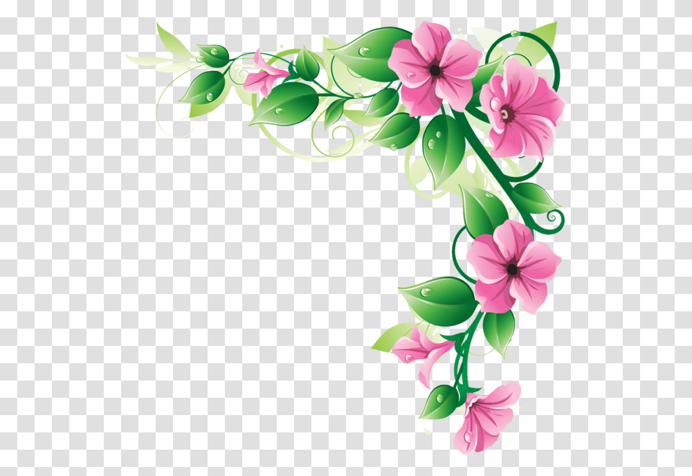 Art Flowers Flower Border Clipart, Floral Design, Pattern Transparent Png