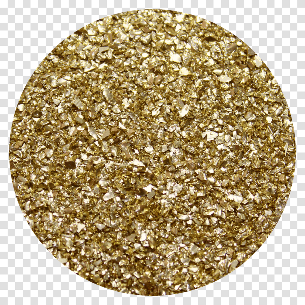 Art Glitter Cuttings 1 Oz Circle, Light, Gold, Moon, Outer Space Transparent Png
