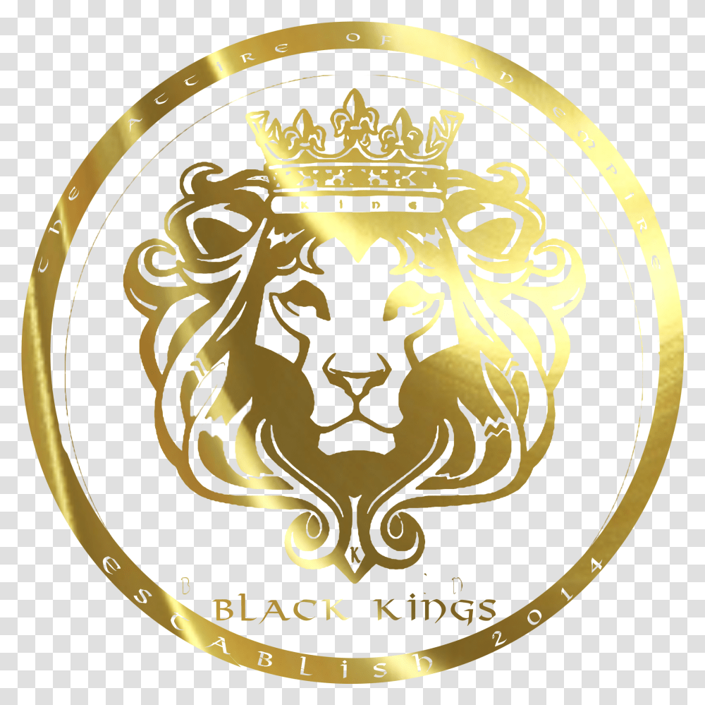 Art Gold Lion Logo, Trademark, Emblem, Badge Transparent Png