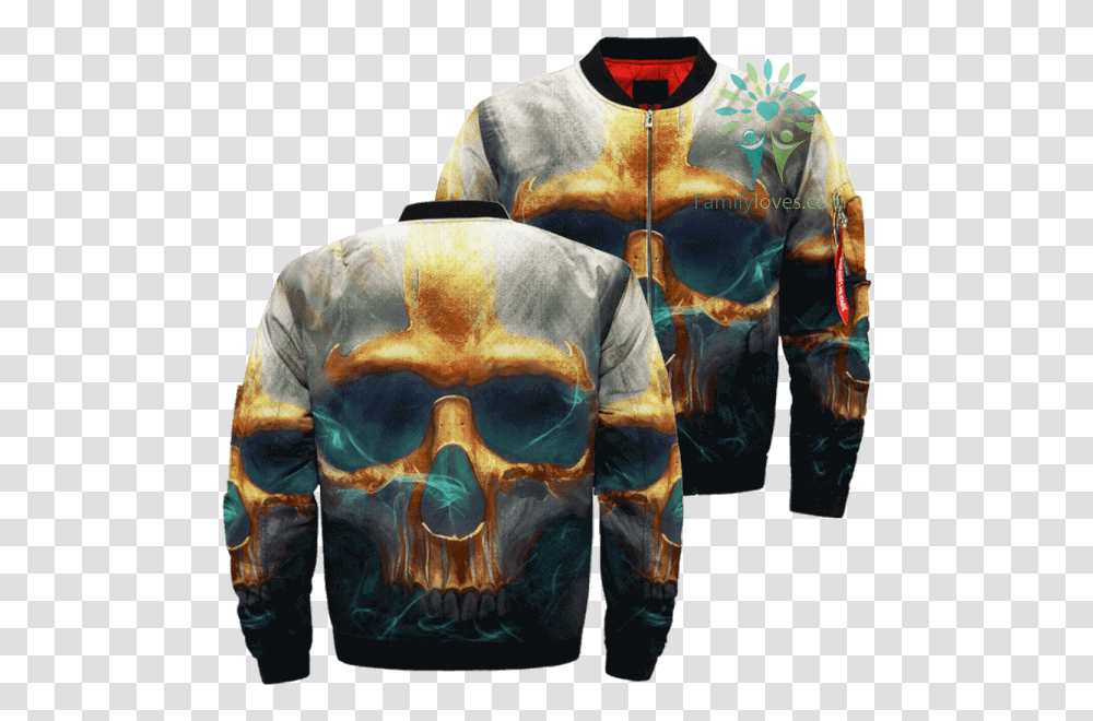 Art Grim Reaper Badass Skull Over Print Jacket Tag Punisher Jackets, Apparel, Sweatshirt, Sweater Transparent Png