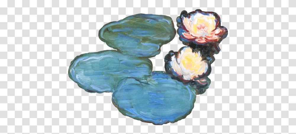 Art Hoe 2 Image Monet Water Lilies, Jewelry, Accessories, Ornament, Gemstone Transparent Png