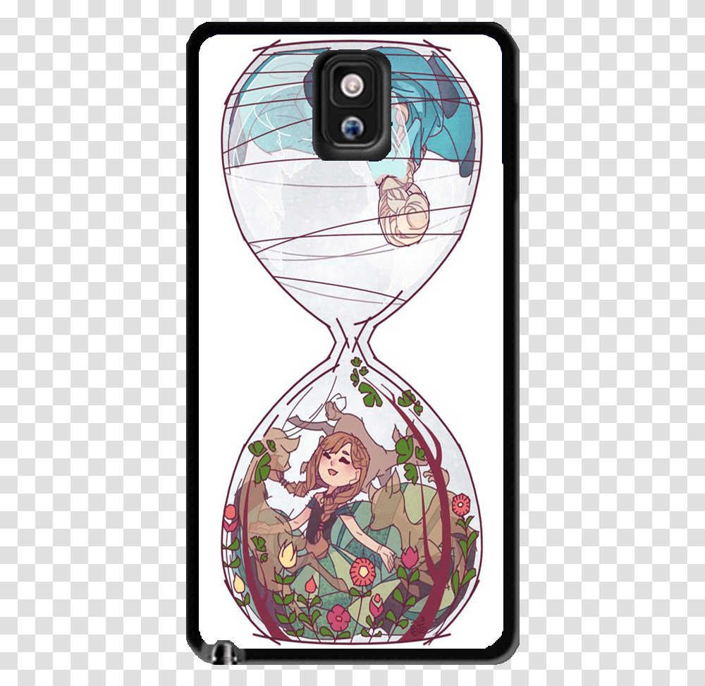 Art Hourglass Anime, Porcelain, Pottery Transparent Png